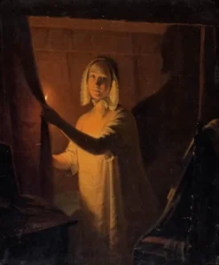 Girl with a Candle